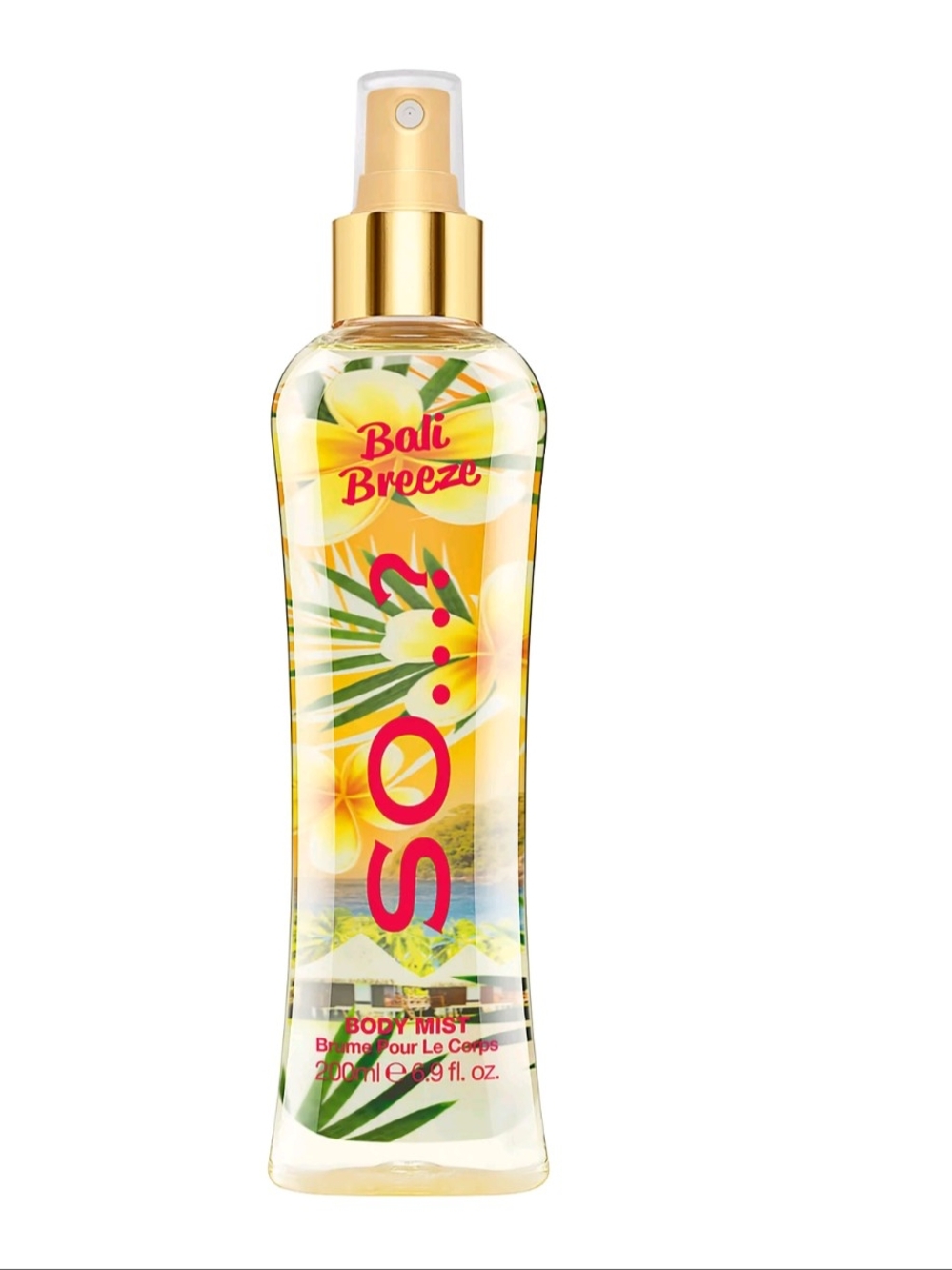 SO Bali Breeze Yellow & Gold Body Mist